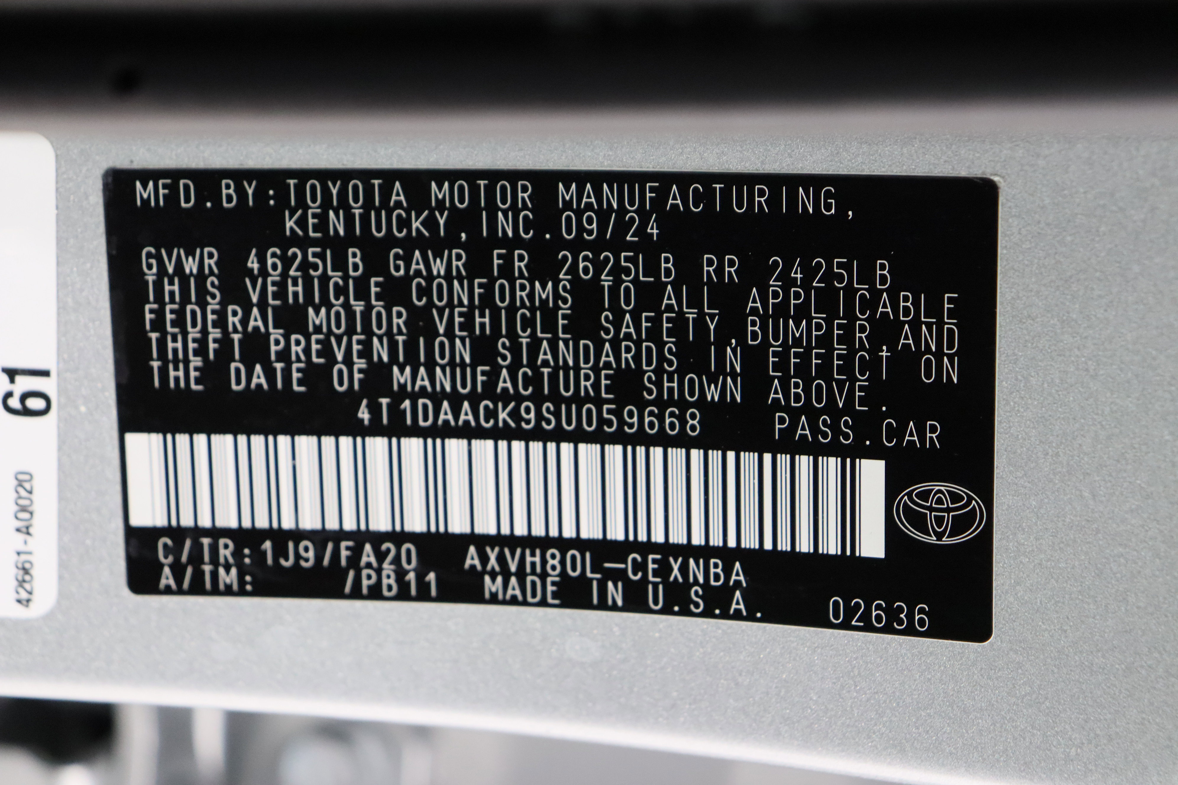 Certified 2025 Toyota Camry LE image 40