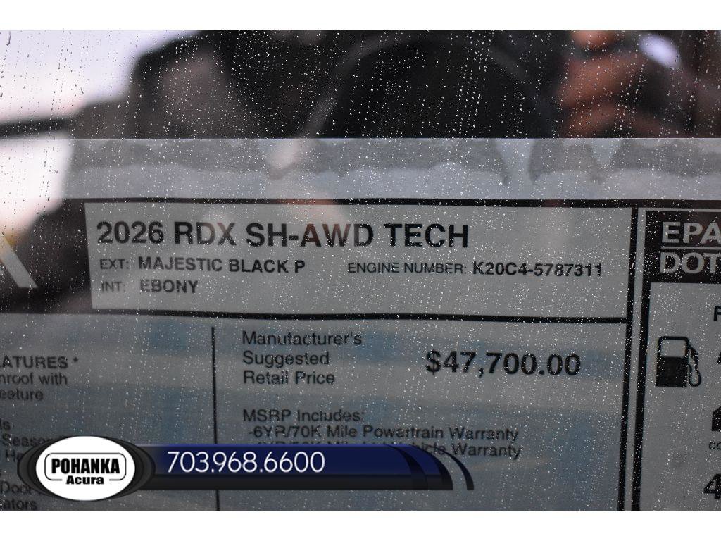 New 2026 Acura RDX SH-AWD w/ Technology Package image 40