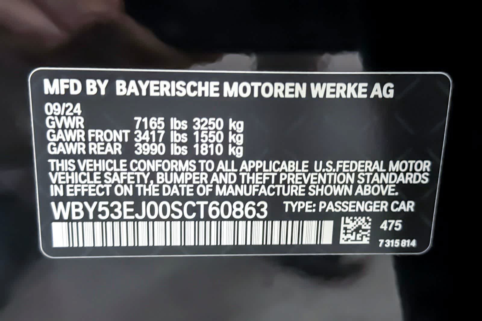 Used 2025 BMW i7 xDrive60 AWD/4WD image 29