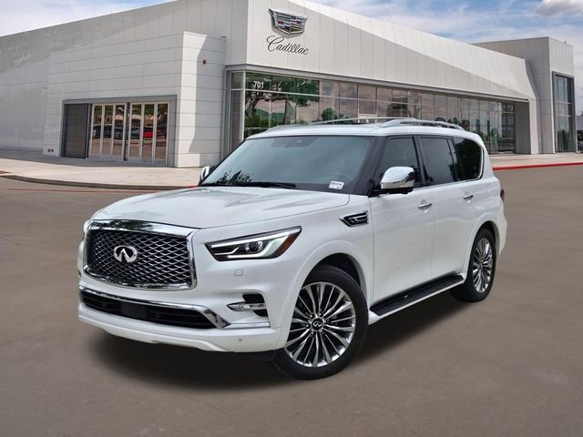 Used 2021 INFINITI QX80 Sensory w/ Cargo Package AWD/4WD image 1