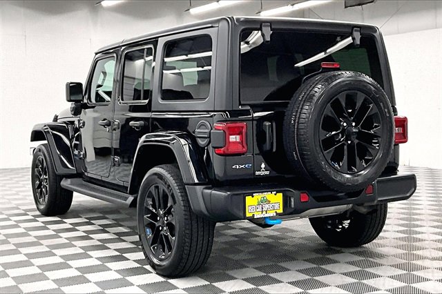 Used 2022 Jeep Wrangler Unlimited Sahara 4xe w/ Cold Weather Group image 2