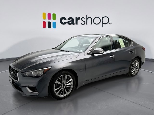 Used 2018 INFINITI Q50 Luxe w/ Essential Package (3.0T Luxe) image 1