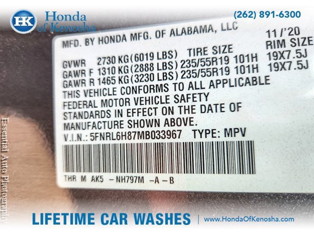 Used 2021 Honda Odyssey Touring image 26