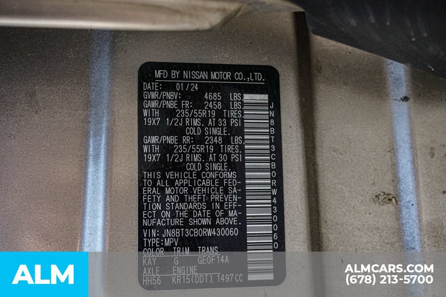 Used 2024 Nissan Rogue SL AWD/4WD image 60