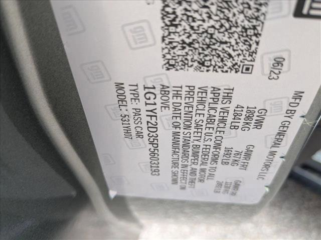 Used 2023 Chevrolet Corvette Z06 w/ Stealth Interior Trim Package image 16