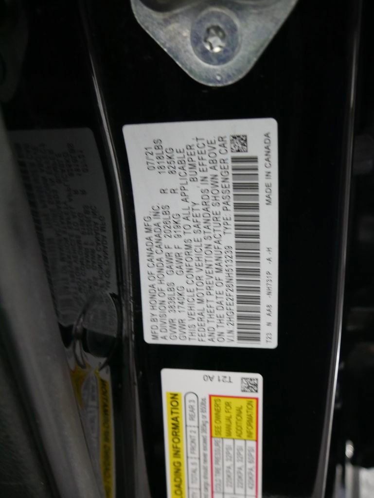Used 2022 Honda Civic LX image 19