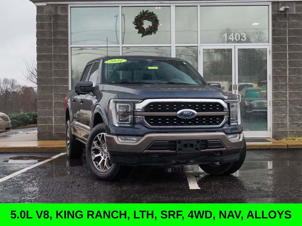 Used 2021 Ford F150 King Ranch w/ Equipment Group 601A High image 1