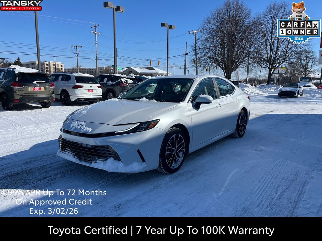 Certified 2025 Toyota Camry XLE image 1