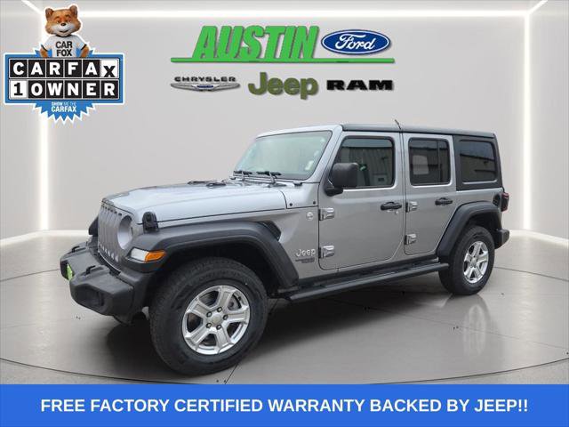 Certified 2018 Jeep Wrangler Unlimited Sport S image 9