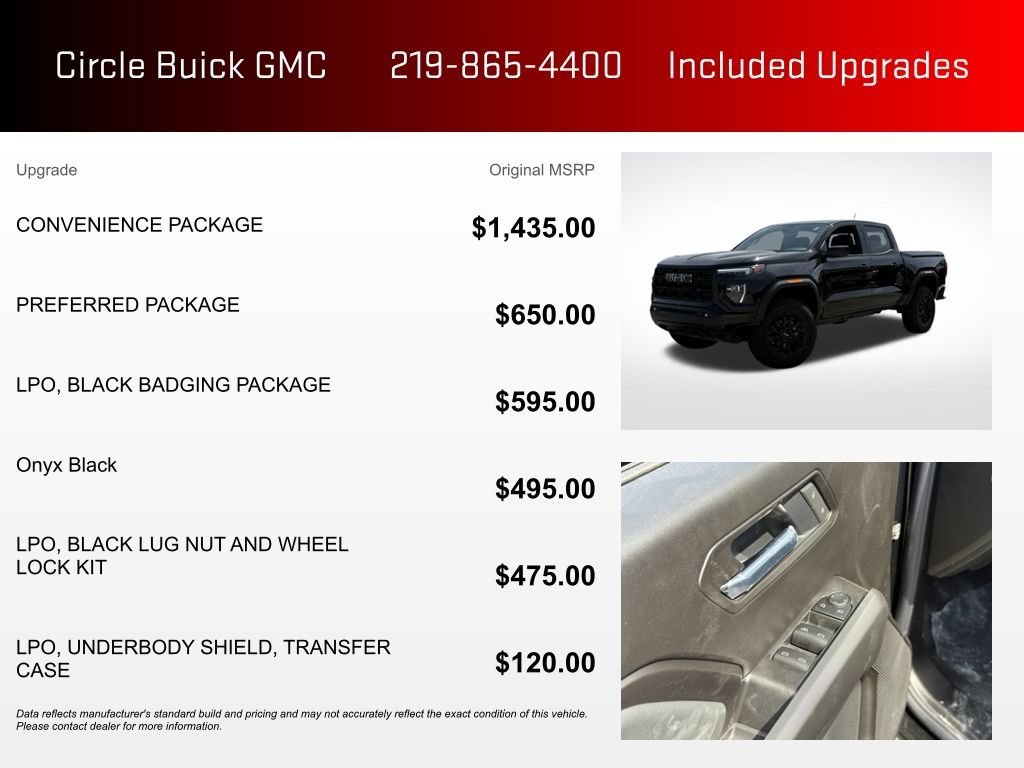 New 2026 GMC Canyon Elevation w/ Convenience Package AWD/4WD image 3