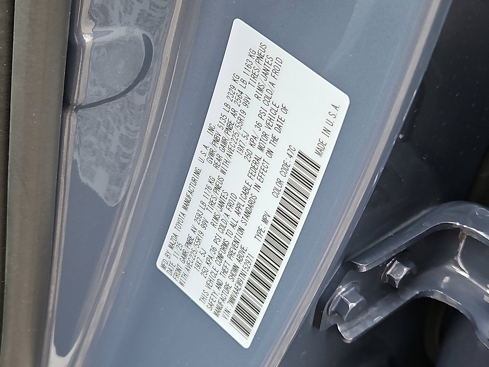 New 2026 MAZDA CX-50 2.5 Hybrid w/ Cargo Package image 20