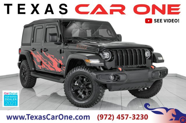 Used 2022 Jeep Wrangler Unlimited Sport image 1