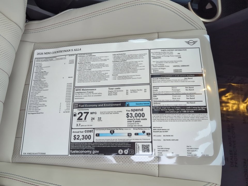 New 2026 MINI Cooper Countryman S image 33
