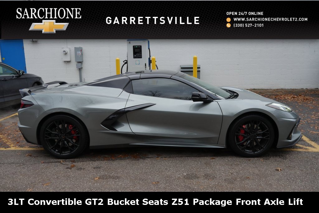 Used 2024 Chevrolet Corvette Stingray Premium Conv w/ Z51 Performance Package image 1