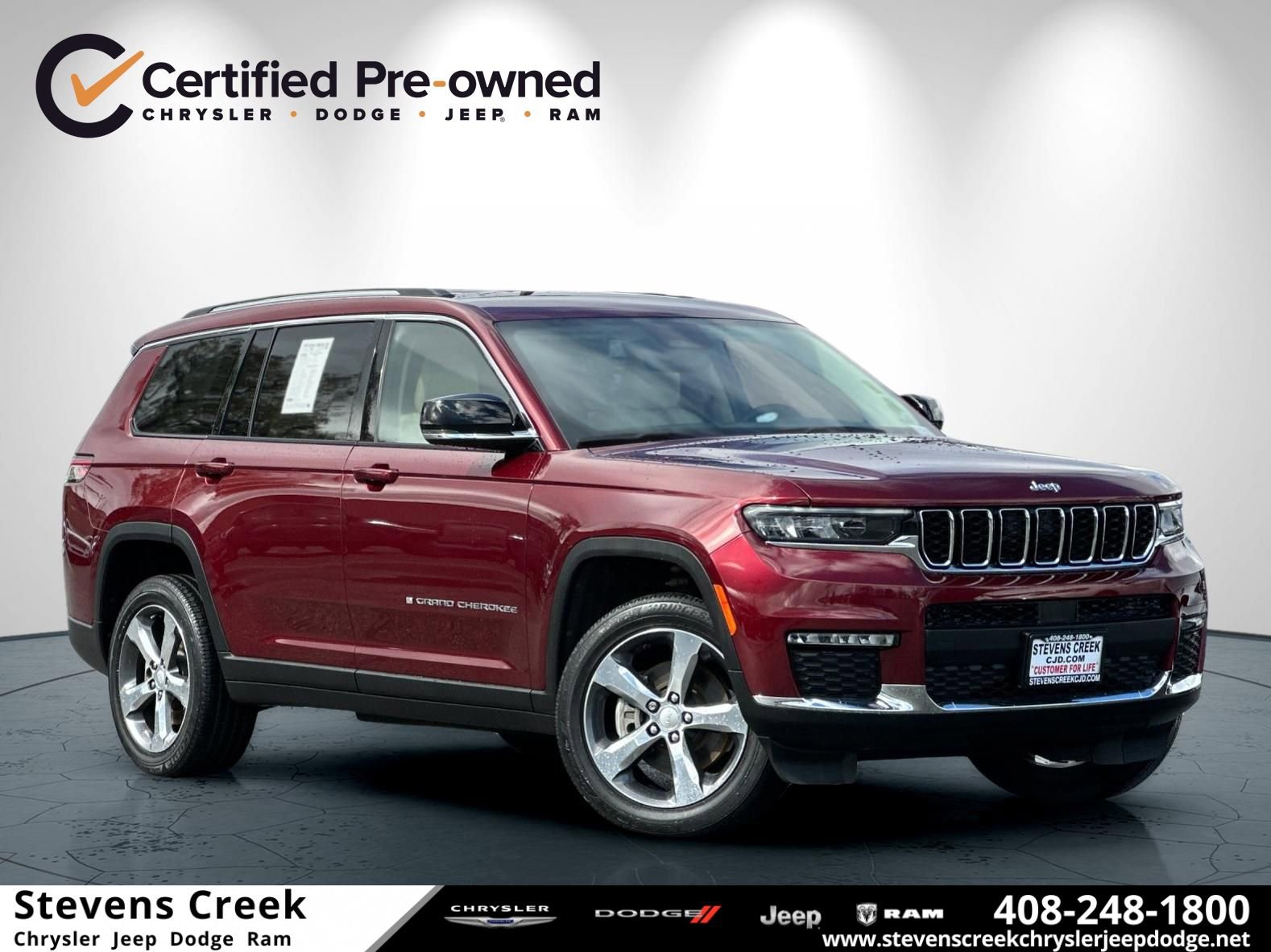 Used 2022 Jeep Grand Cherokee L Limited AWD/4WD image 1