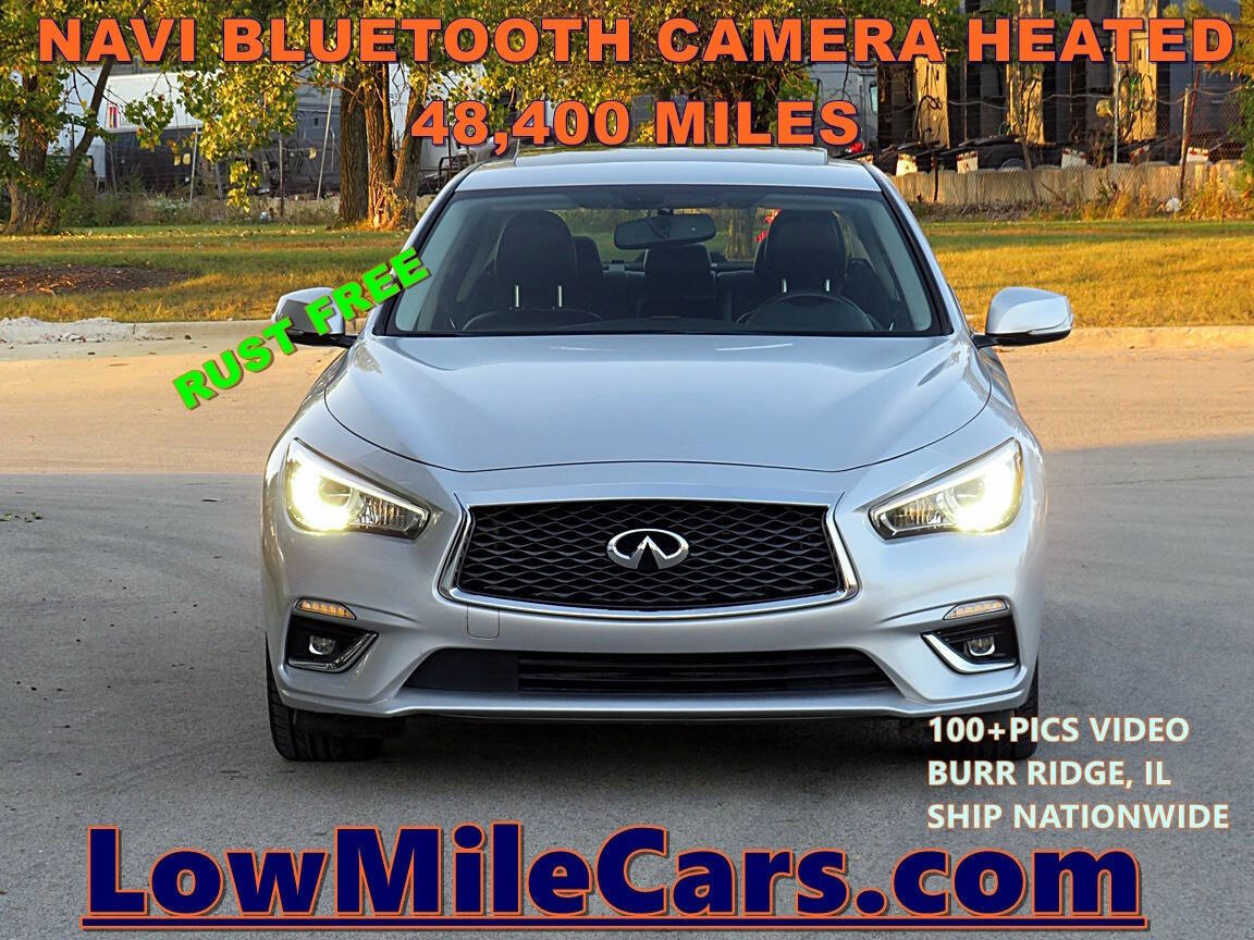 Used 2019 INFINITI Q50 Luxe w/ Essential Package (3.0T Luxe) image 6