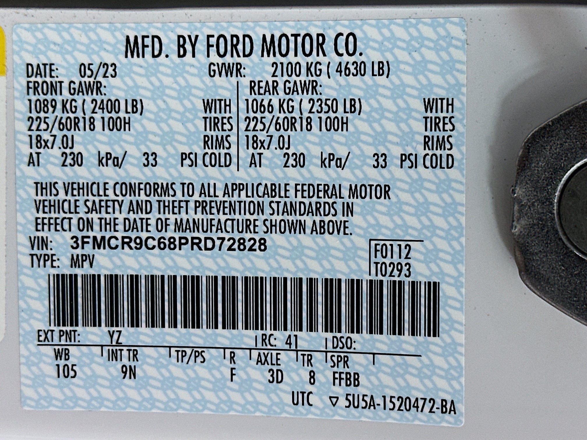 Used 2023 Ford Bronco Sport Outer Banks w/ Tech Package AWD/4WD image 33