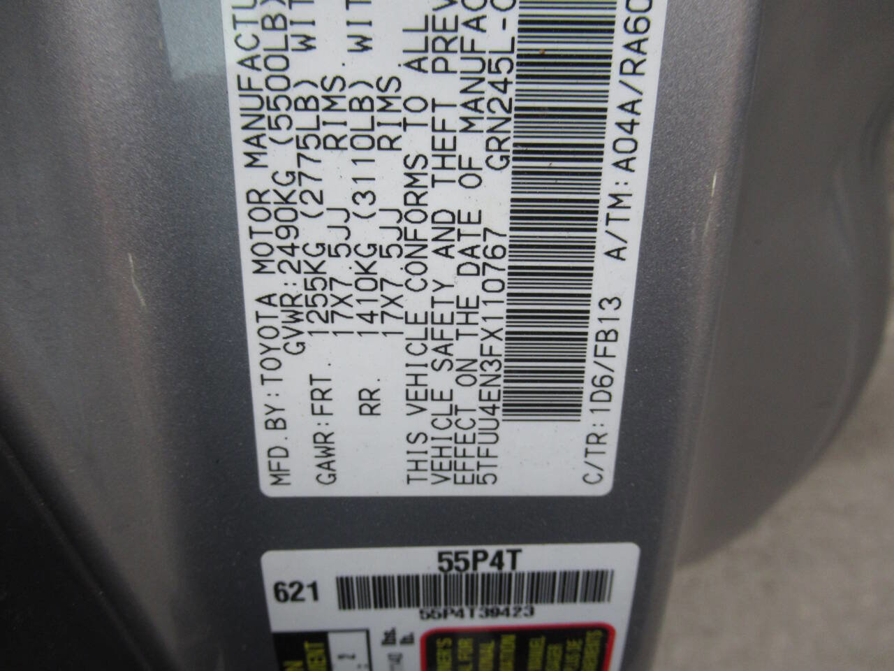 Used 2015 Toyota Tacoma 4x4 Access Cab V6 w/ TRD Sport Package image 16