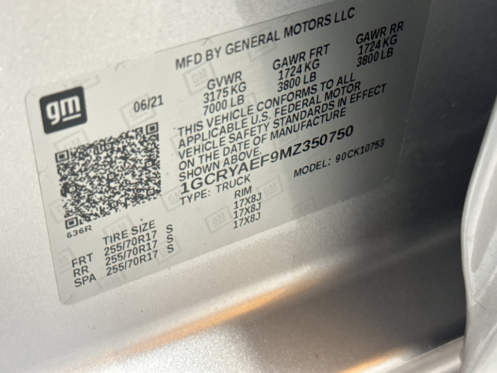 Used 2021 Chevrolet Silverado 1500 W/T w/ WT Value Package image 32