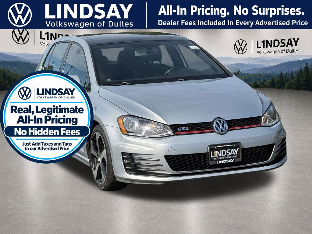 Used 2015 Volkswagen GTI Autobahn FWD image 1