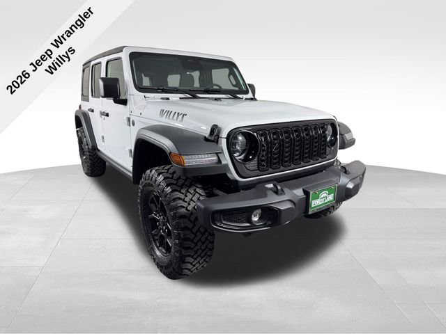 New 2026 Jeep Wrangler Willys