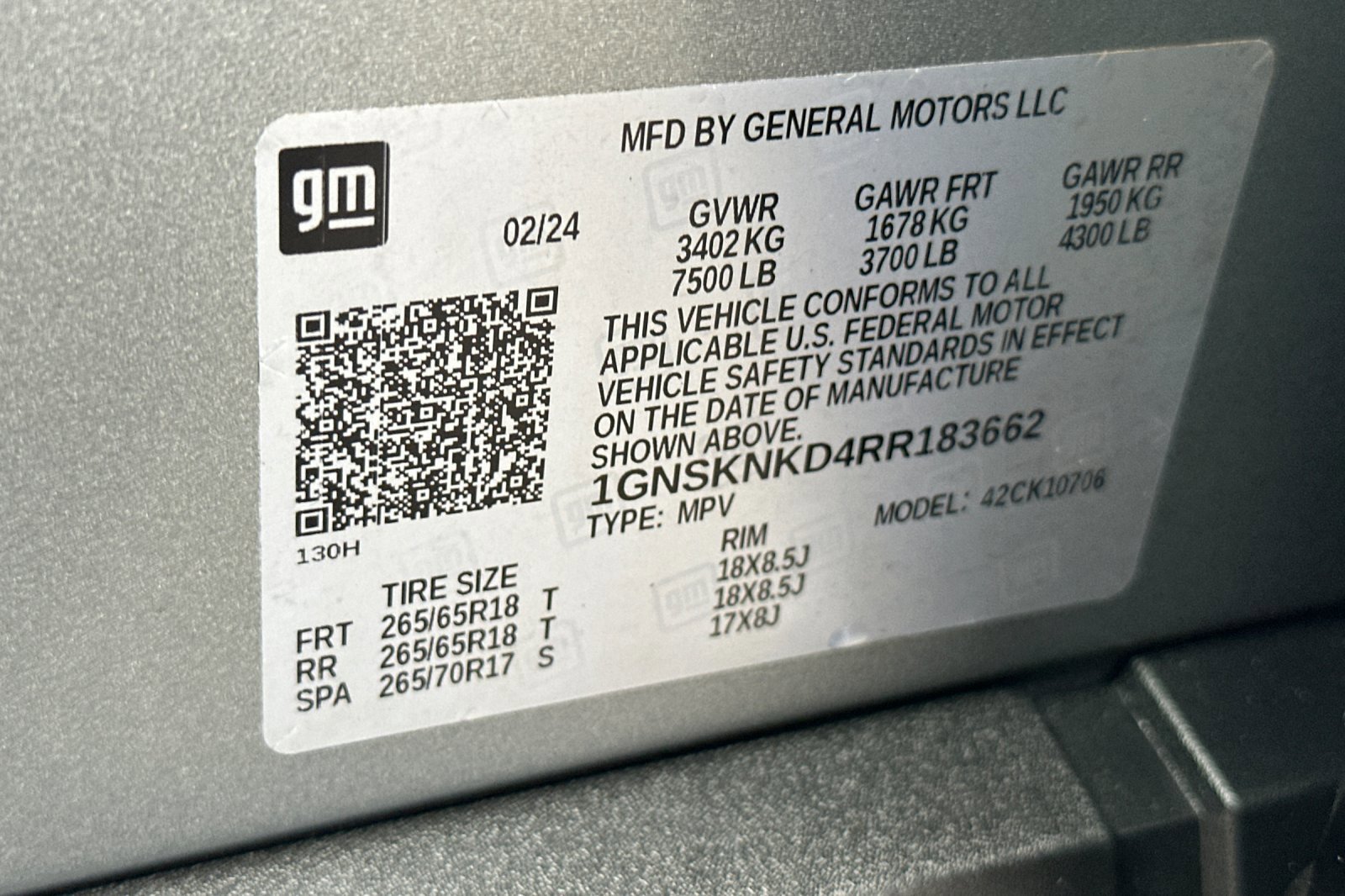 Used 2024 Chevrolet Tahoe LT image 30