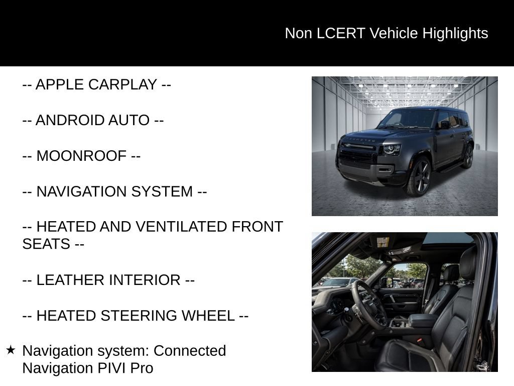 Used 2024 Land Rover Defender 110 Carpathian Edition AWD/4WD image 29