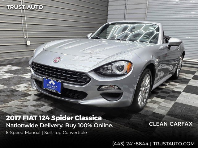 Used 2017 FIAT 124 Spider Classica
