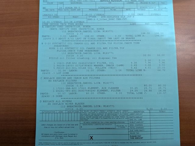 Certified 2024 Honda HR-V Sport image 2