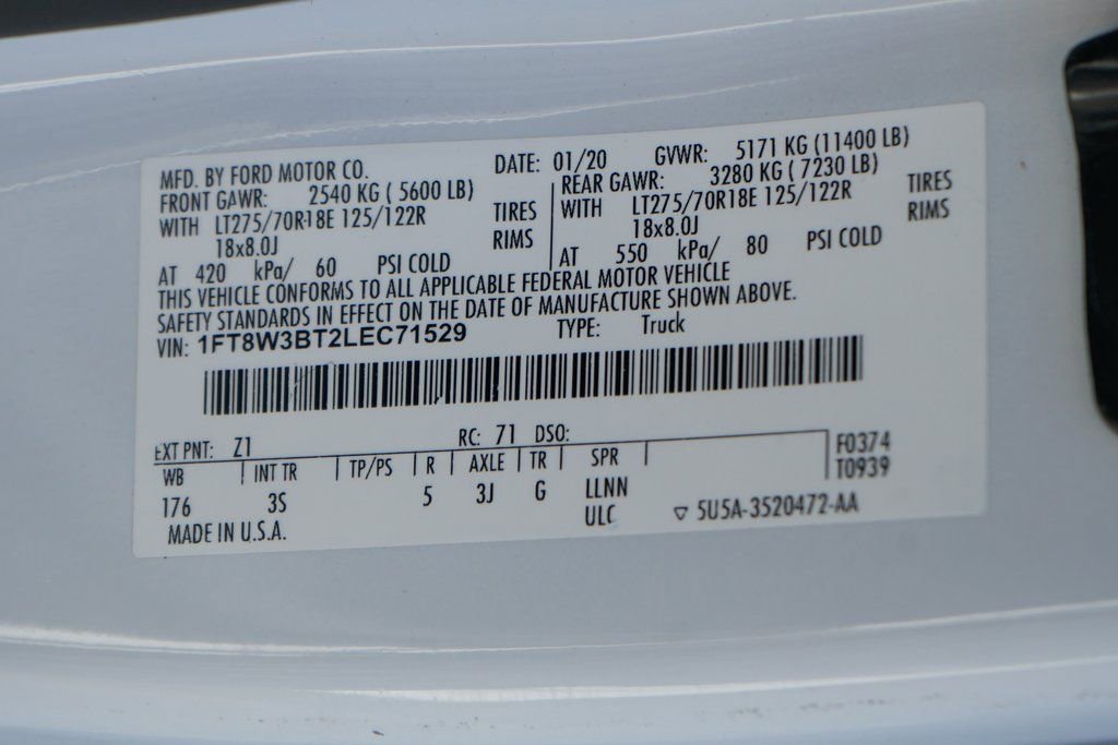 Used 2020 Ford F350 XLT w/ XLT Value Package image 50