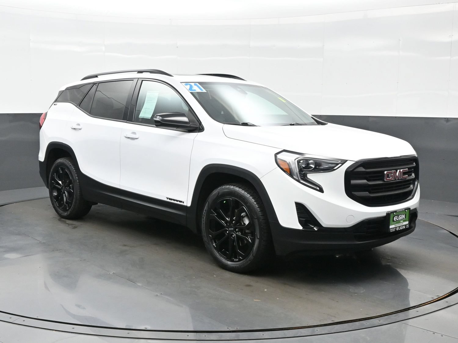 Used 2021 GMC Terrain SLT w/ Infotainment Package II AWD/4WD image 11