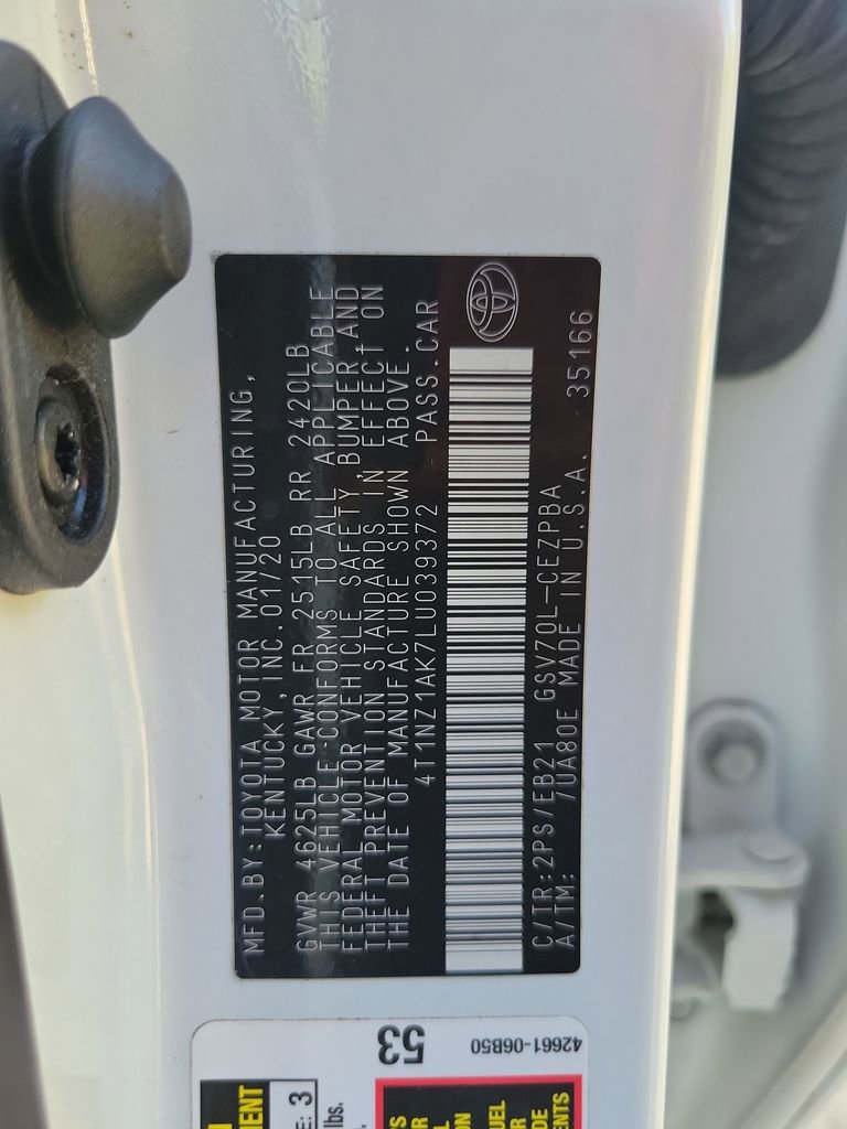 Certified 2020 Toyota Camry TRD FWD image 40