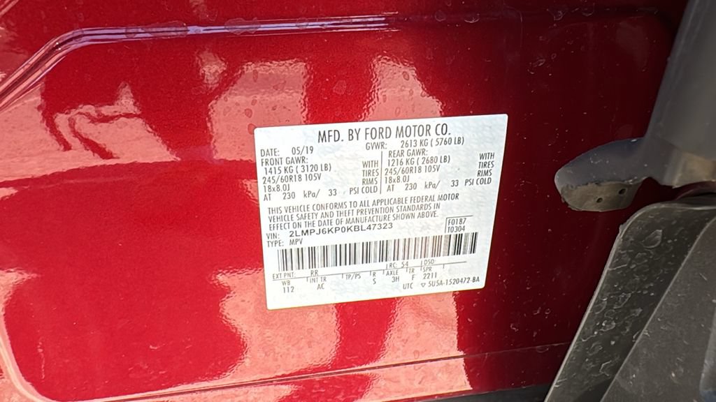 Used 2019 Lincoln Nautilus Select FWD image 19