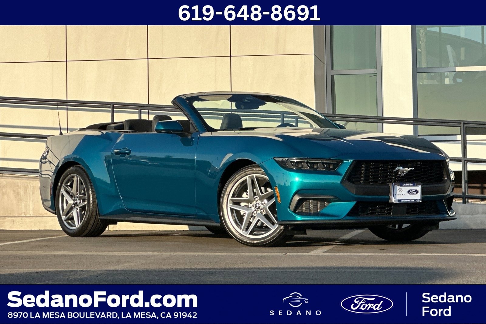 New 2026 Ford Mustang Convertible w/ Anti-Theft Package image 1
