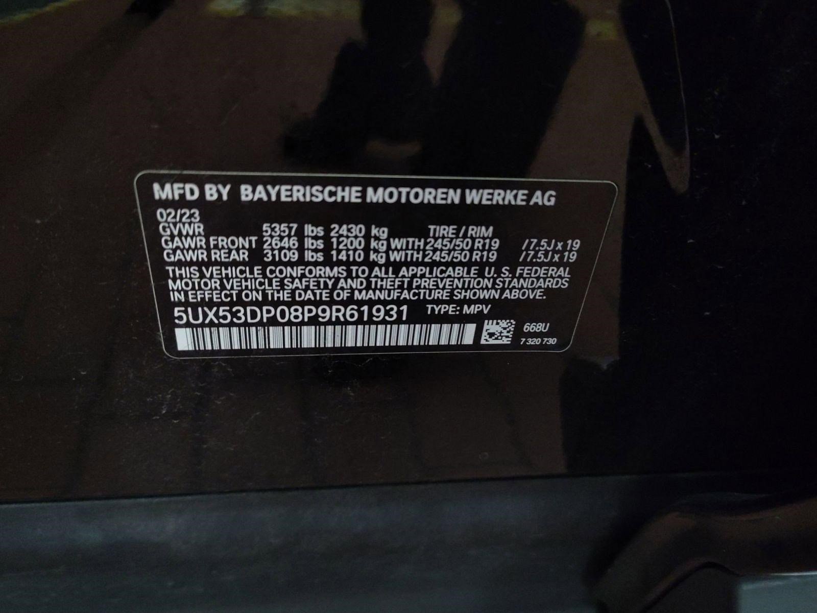 Certified 2023 BMW X3 xDrive30i w/ Premium Package image 16