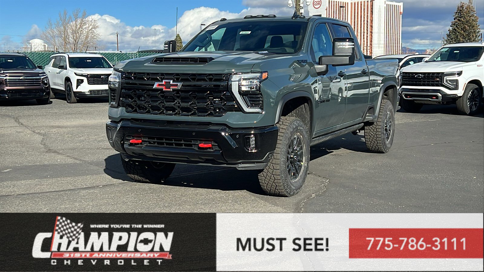 New 2026 Chevrolet Silverado 2500 ZR2 w/ LPO, Dark Essentials Package image 1