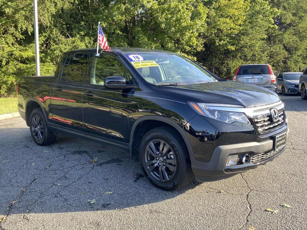 Certified 2018 Honda Ridgeline Sport image 6