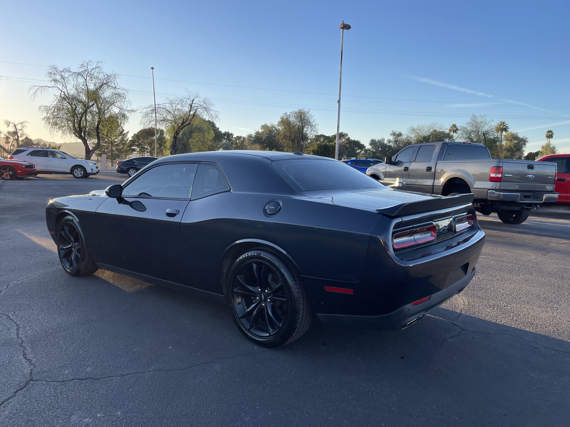 Used 2018 Dodge Challenger SXT w/ Blacktop Package RWD image 3