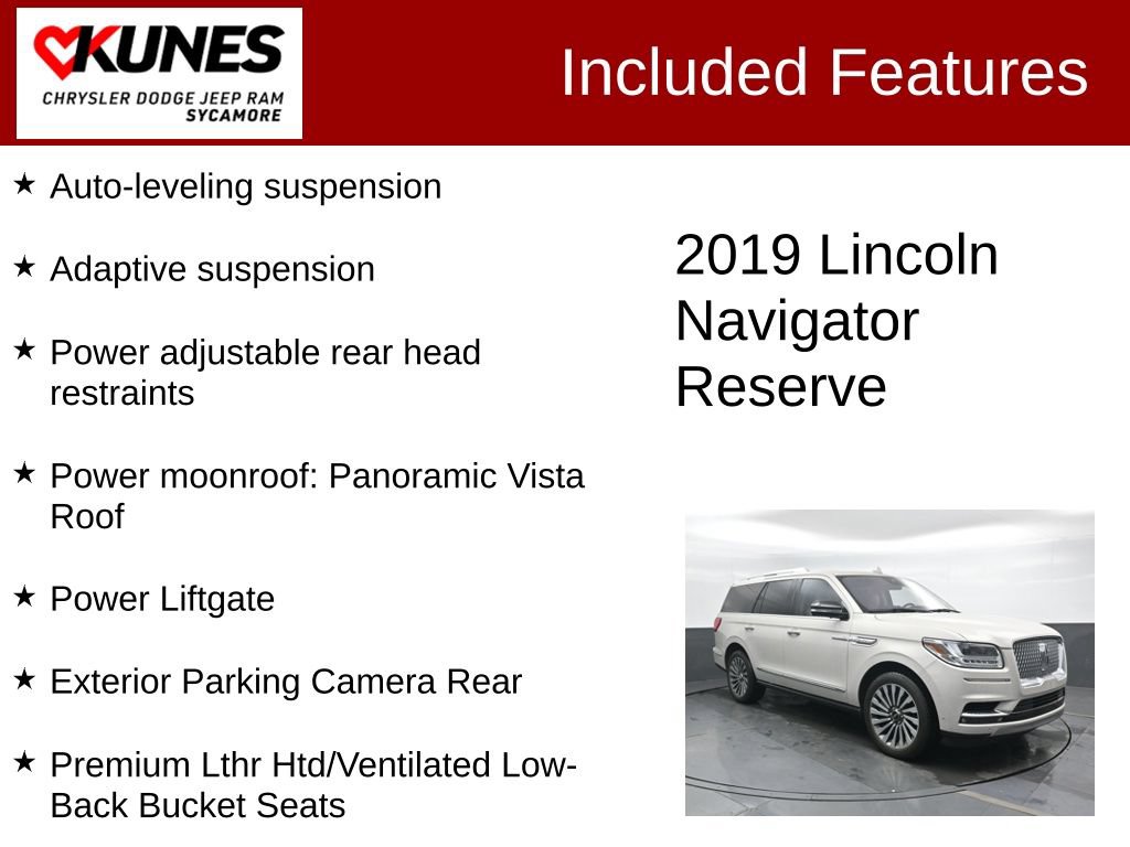 Used 2019 Lincoln Navigator Reserve AWD/4WD image 4
