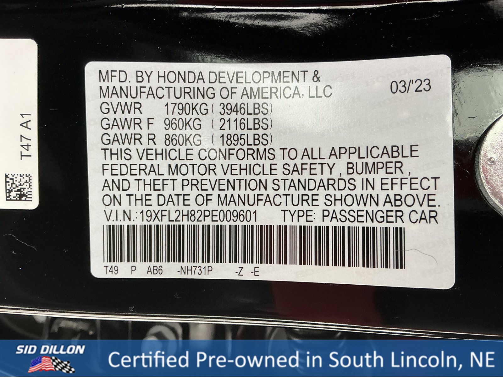 Used 2023 Honda Civic Sport image 15