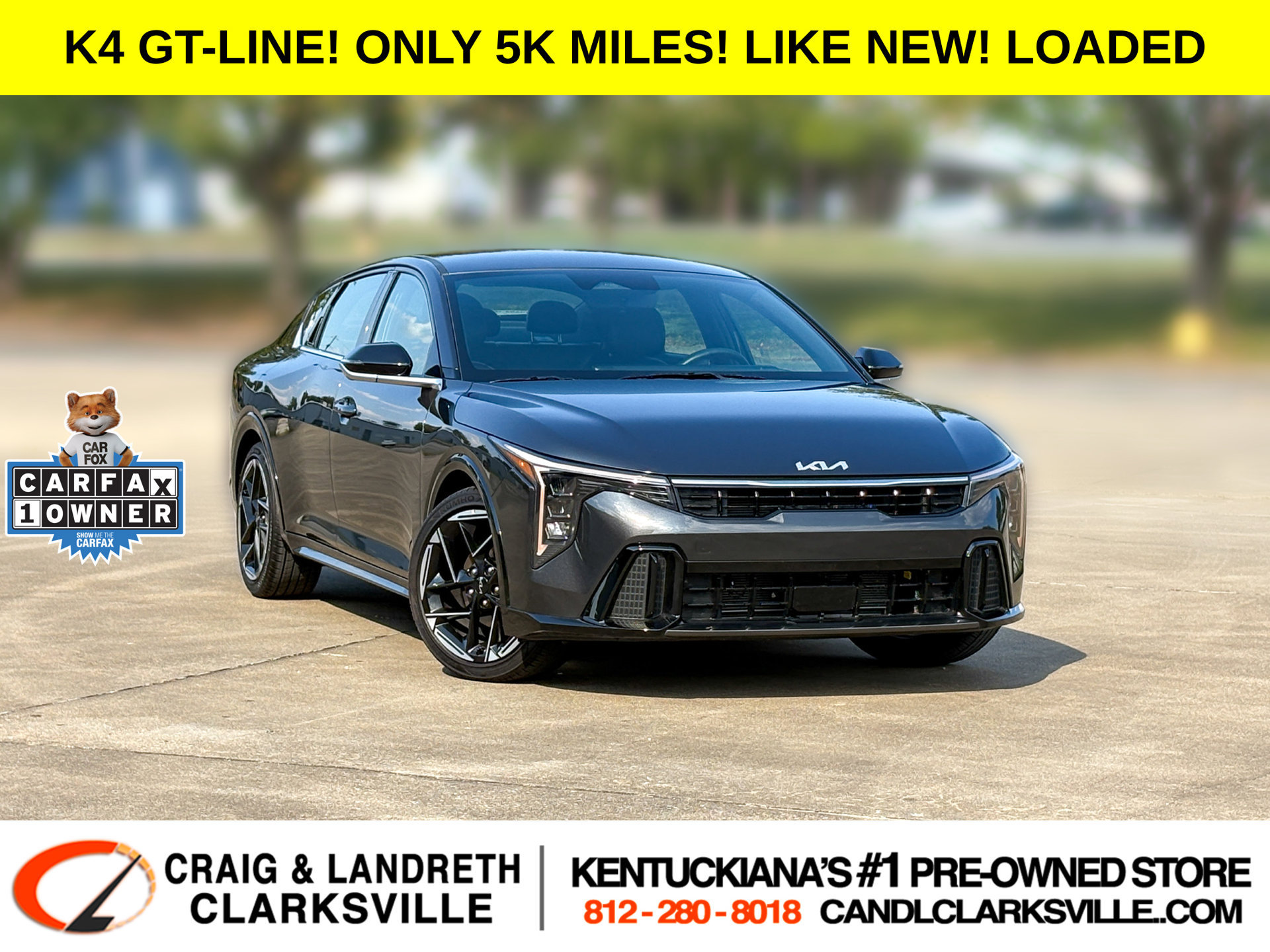 Used 2025 Kia K4 GT-Line FWD image 1