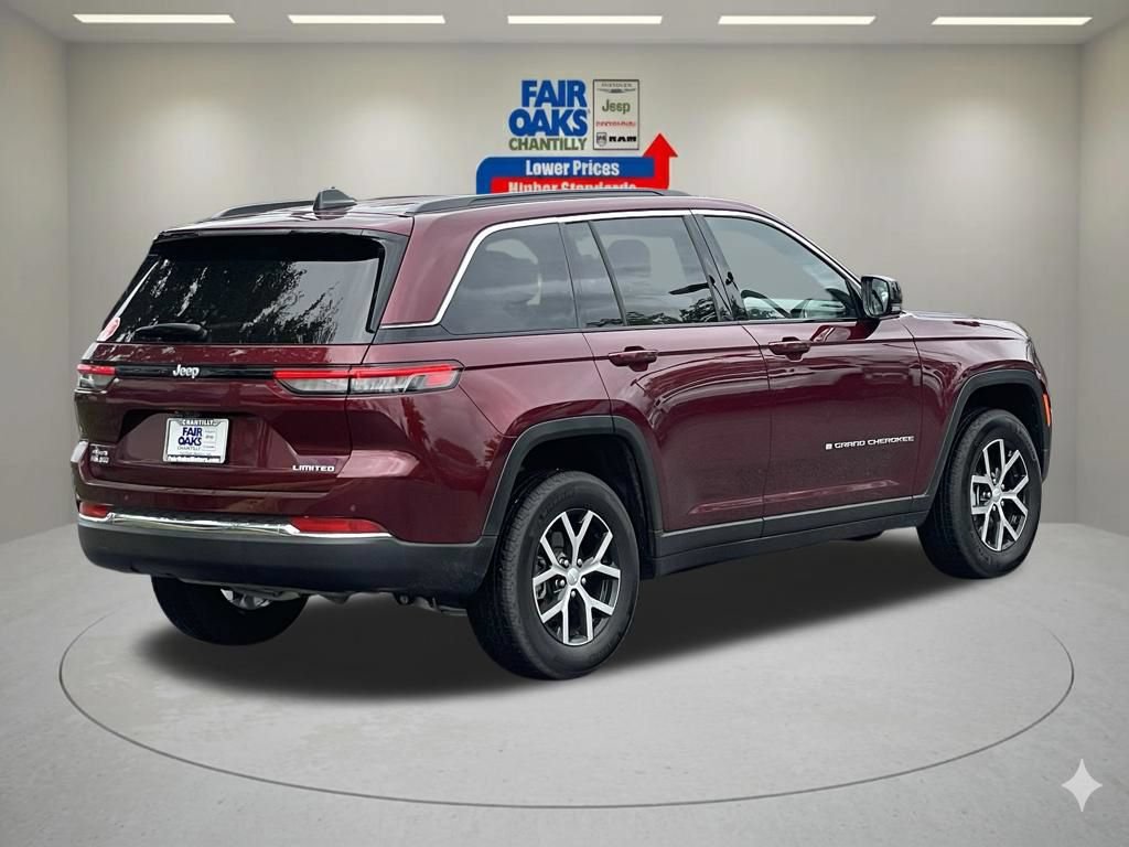Certified 2025 Jeep Grand Cherokee Limited AWD/4WD image 7