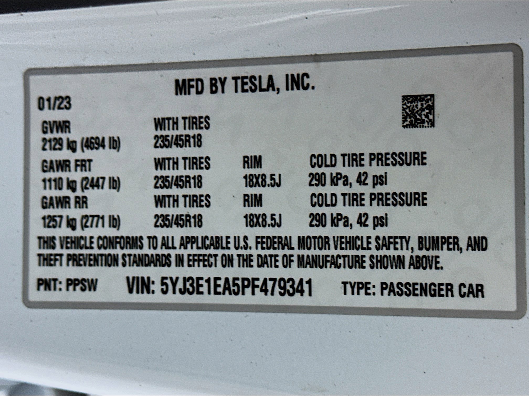 Used 2023 Tesla Model 3 Standard Range RWD image 12
