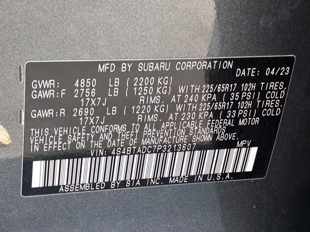 Used 2023 Subaru Outback Premium AWD/4WD image 39