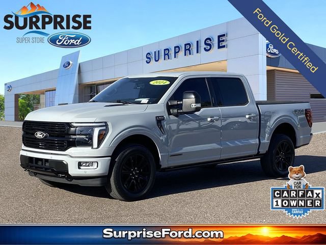 Certified 2024 Ford F150 Platinum w/ Equipment Group 702A High AWD/4WD 360° Tour