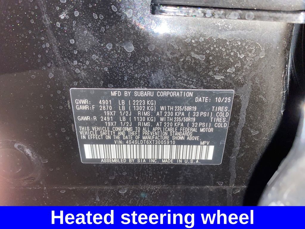 Certified 2026 Subaru Forester Touring AWD/4WD image 29