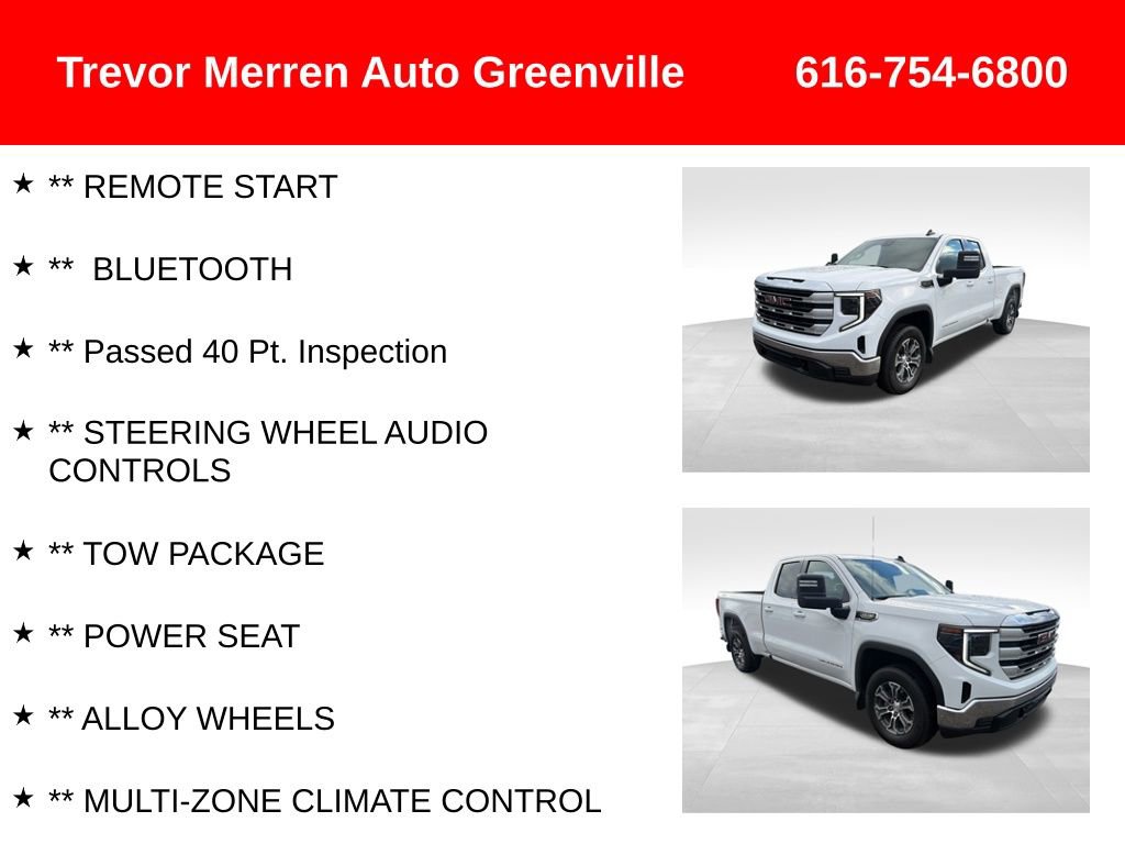 Used 2023 GMC Sierra 1500 SLE w/ Max Trailering Package image 14