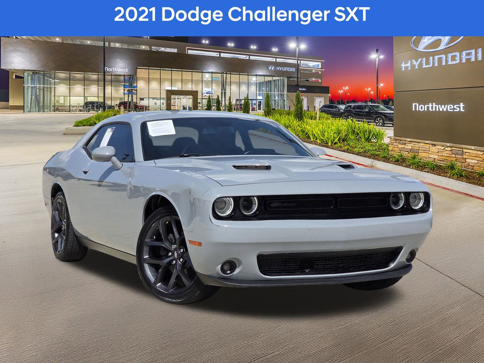 Used 2021 Dodge Challenger SXT w/ Blacktop Package image 1