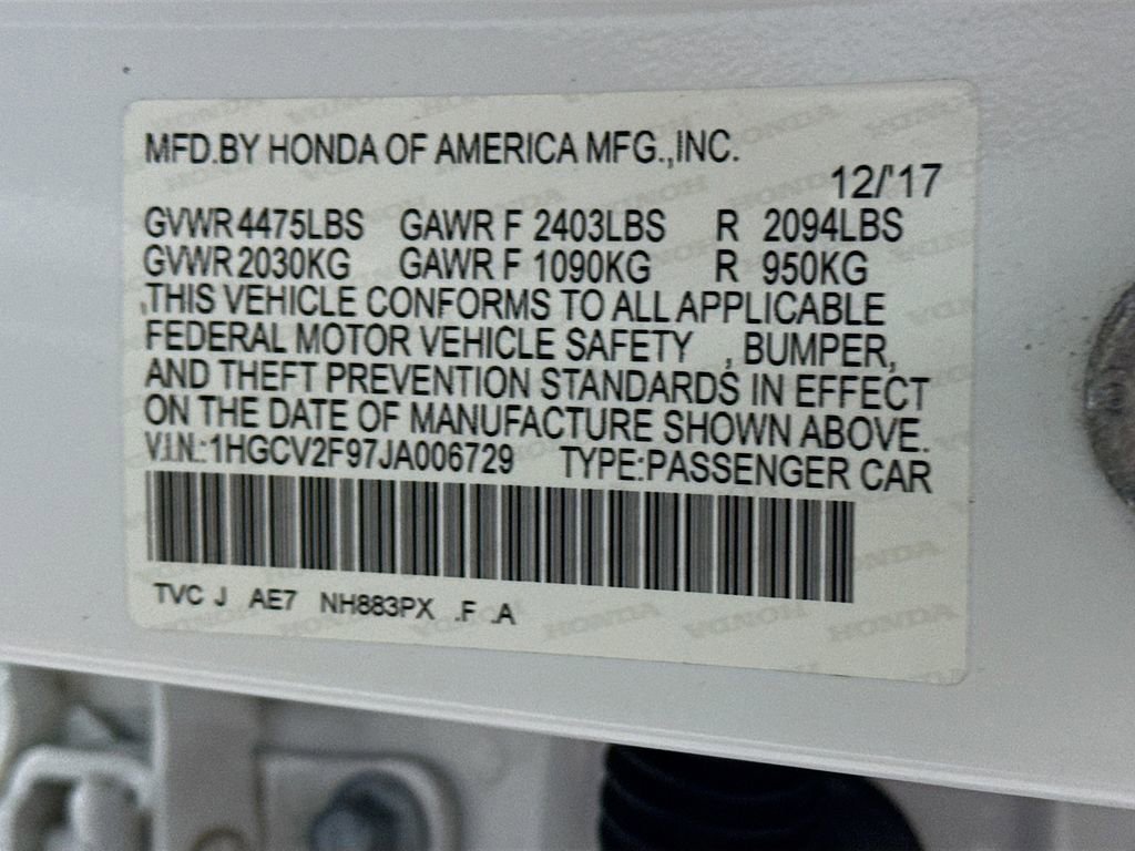 Used 2018 Honda Accord Touring image 35