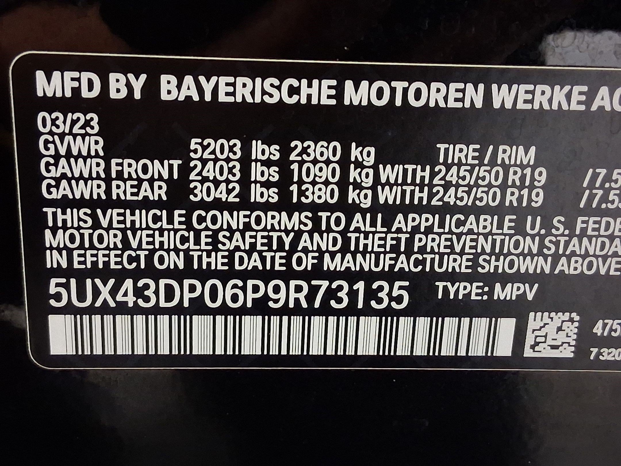 Certified 2023 BMW X3 sDrive30i w/ Premium Package RWD image 22